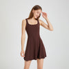 Yoga Clothes Sports Suit Women back view highlighting design
