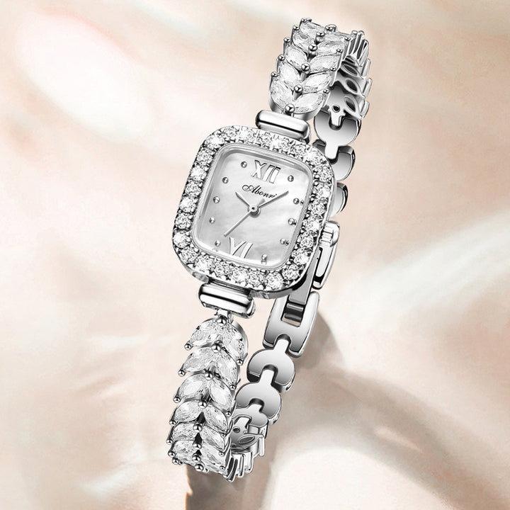 Sparkling Diamond Quartz Watch