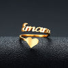 Custom Name Stainless Steel Ring
