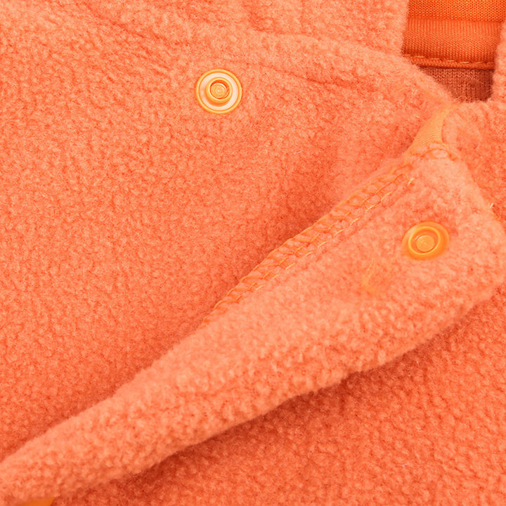 Halloween Pumpkin Hooded Jumpsuit