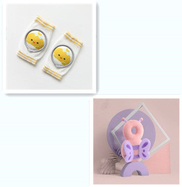 Cartoon Baby Knee Pad Set