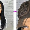 13x6 Braided Lace Front Wig premium Hans hair material wig