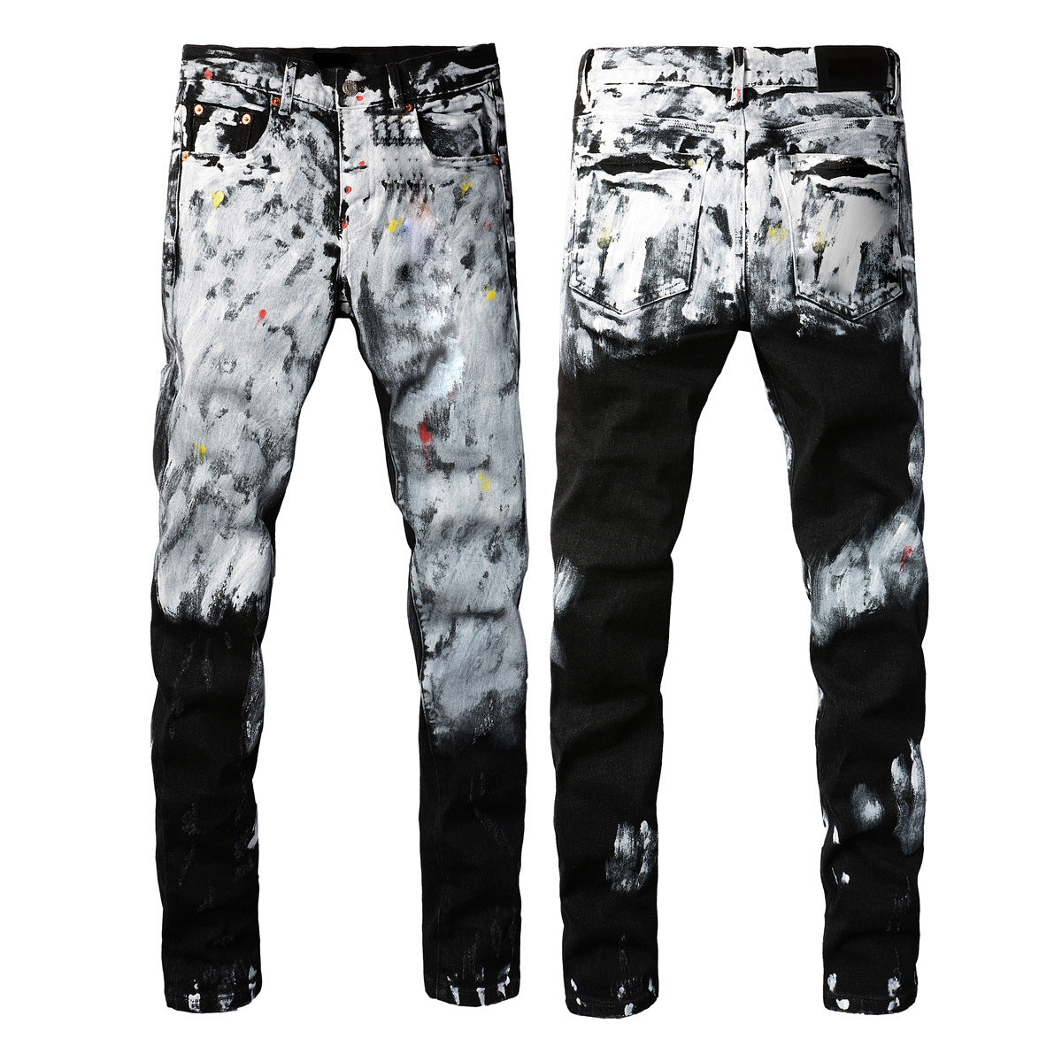 New Black Slim Stretch Men's Skinny Jeans