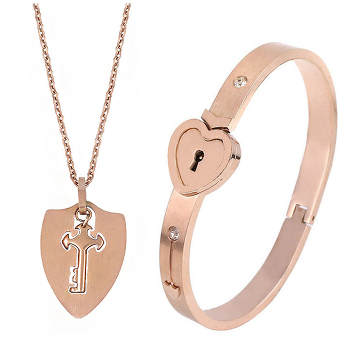 Titanium Steel Love Set