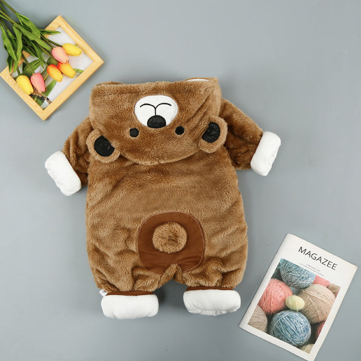 Clothes Plus Cotton Onesies – soft winter cotton outfit with zipper front