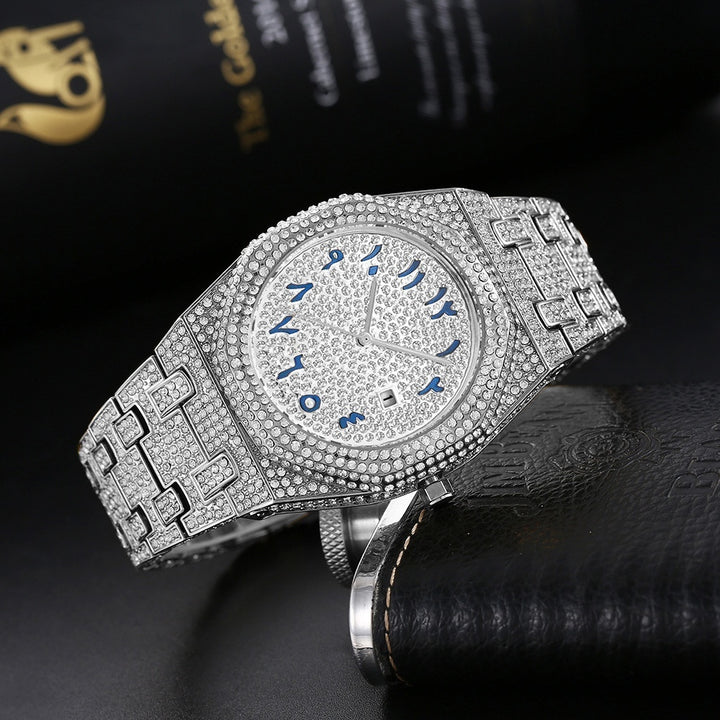 Full Diamond Quartz Watch
