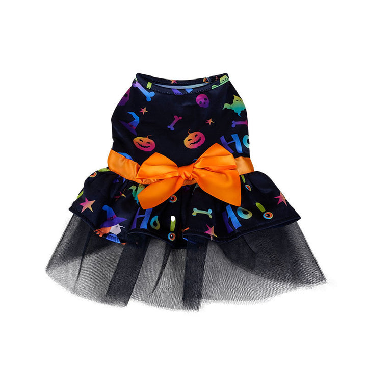Pet Dog Clothes Halloween Clothes Halloween front view showing full outfit