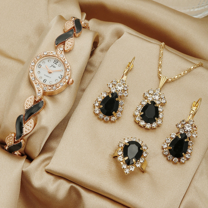 Luxury Diamond Love Watch Set