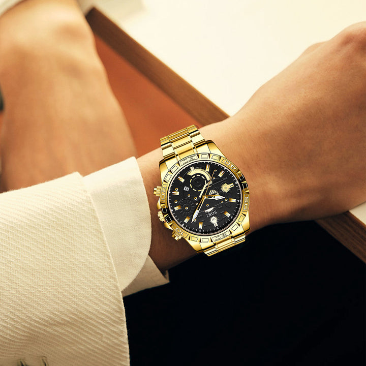 Steel Belt Quartz Watch