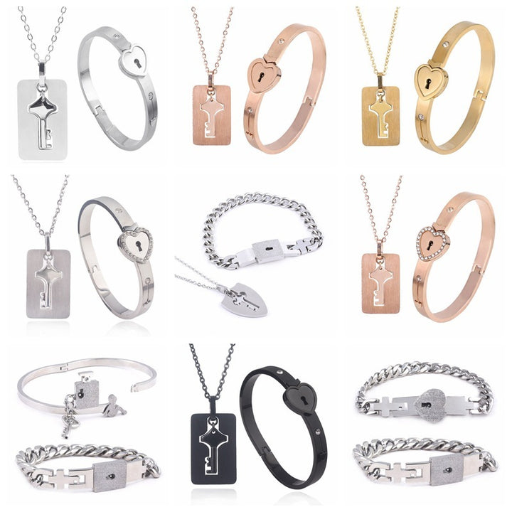 Titanium Steel Love Set