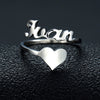 Custom Name Stainless Steel Ring