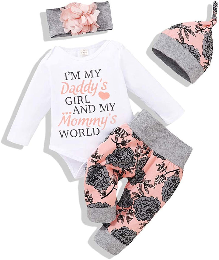 Baby Girl Floral Outfit Set