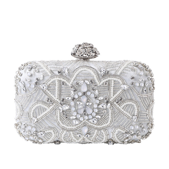 Women's European And American Style Party Bag With Diamonds