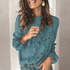 Women’s Hollow Lace Blouse