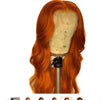 Soft Smooth WavyOrange Wig