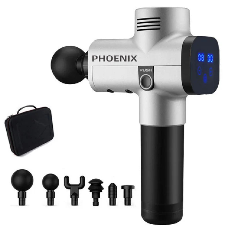 Electric Massage Gun with 6 Massage Heads