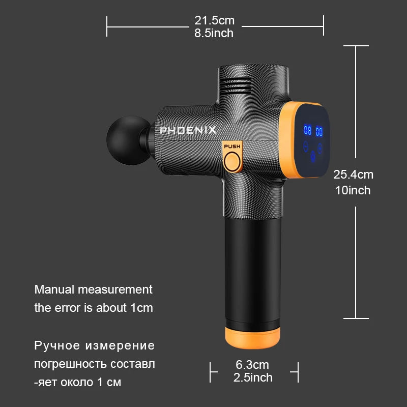 Electric Massage Gun with 6 Massage Heads