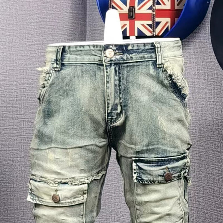 Fashion Casual Ripped Jeans