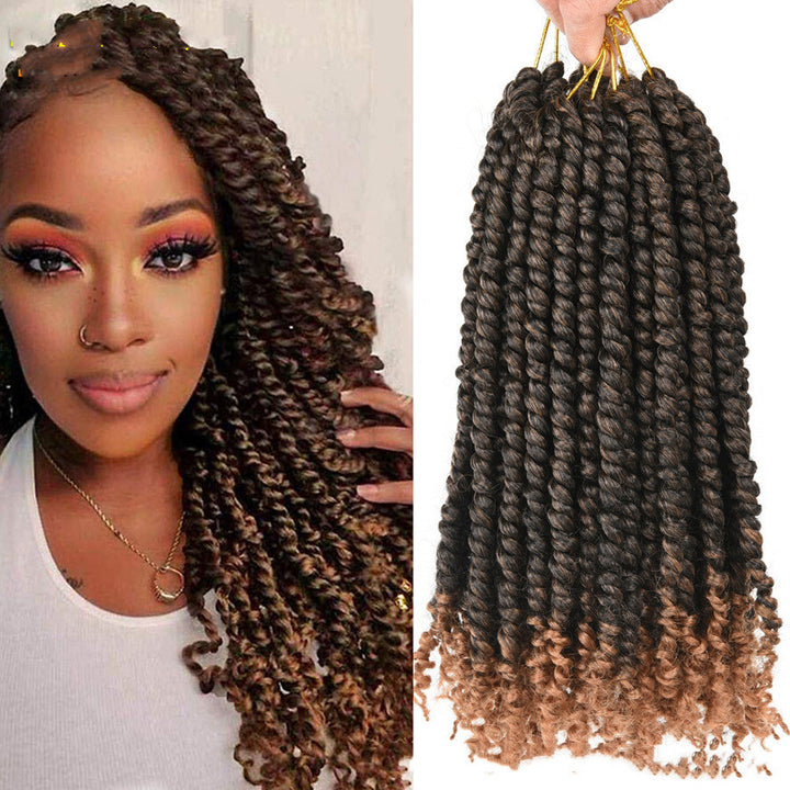 Pre-Twisted Crochet Extensions