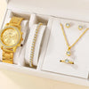 Women's Casual Quartz Watch Set