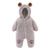 Newborn Baby Onesies Romper Quilted – plush velvet onesie perfect for newborn comfort