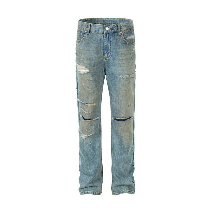 Loose Straight-Leg Pants