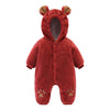 Newborn Baby Onesies Romper Quilted – soft winter outfit for baby boys and girls
