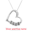Custom Heart Name Necklace