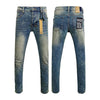 Straight Ripped Stretch Casual Jeans