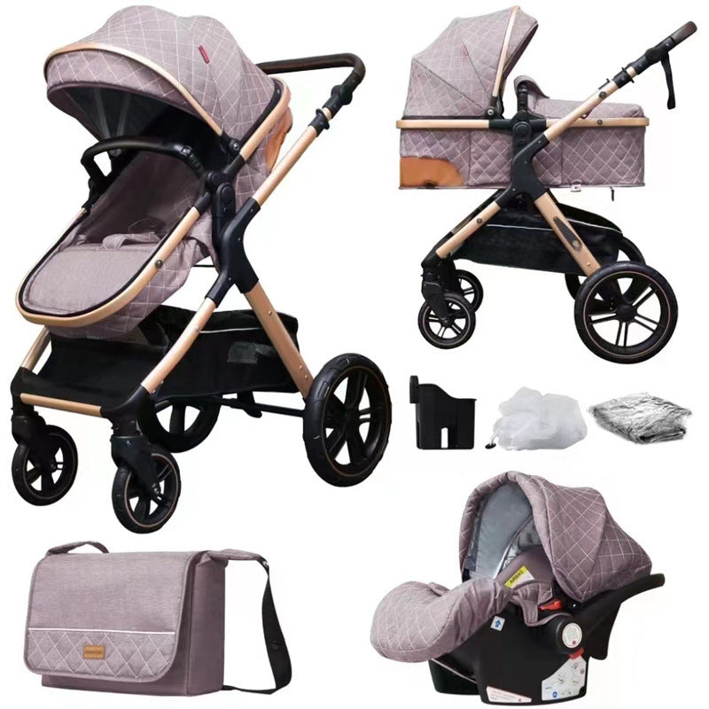 Lightweight Folding Baby Stroller