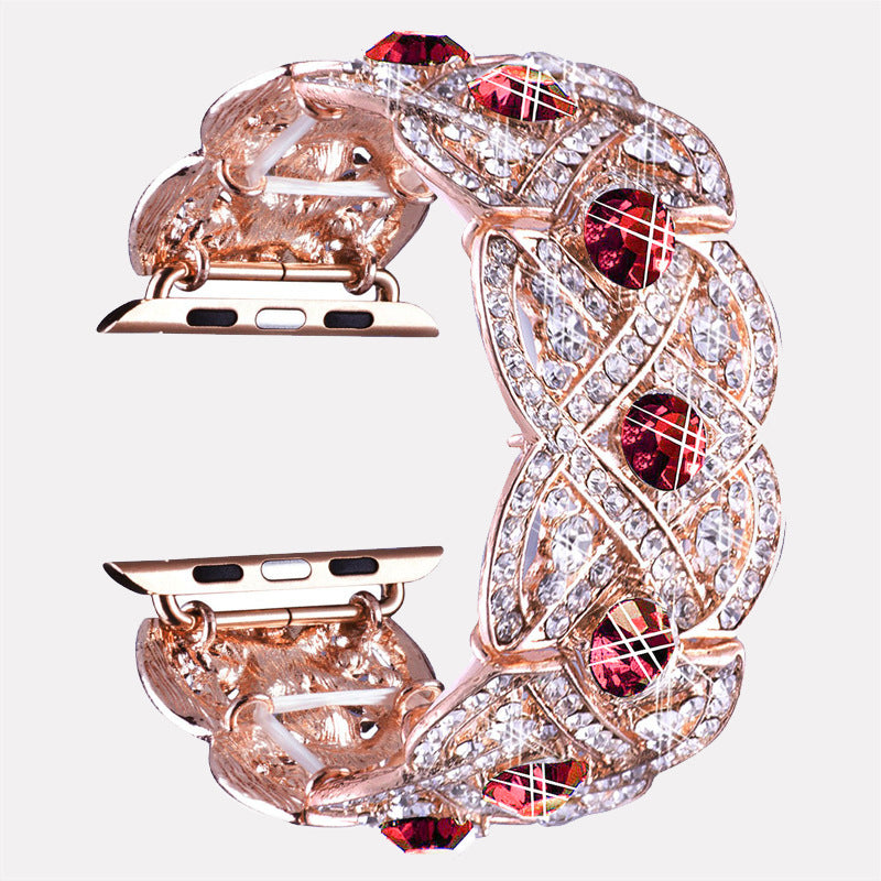 Diamond Flower Apple Watch Band