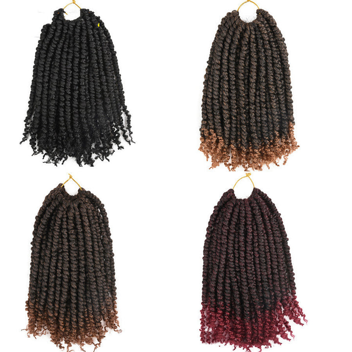 Pre-Twisted Crochet Extensions
