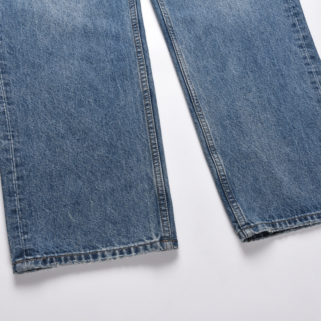 Washed Distressed Casual Jeans