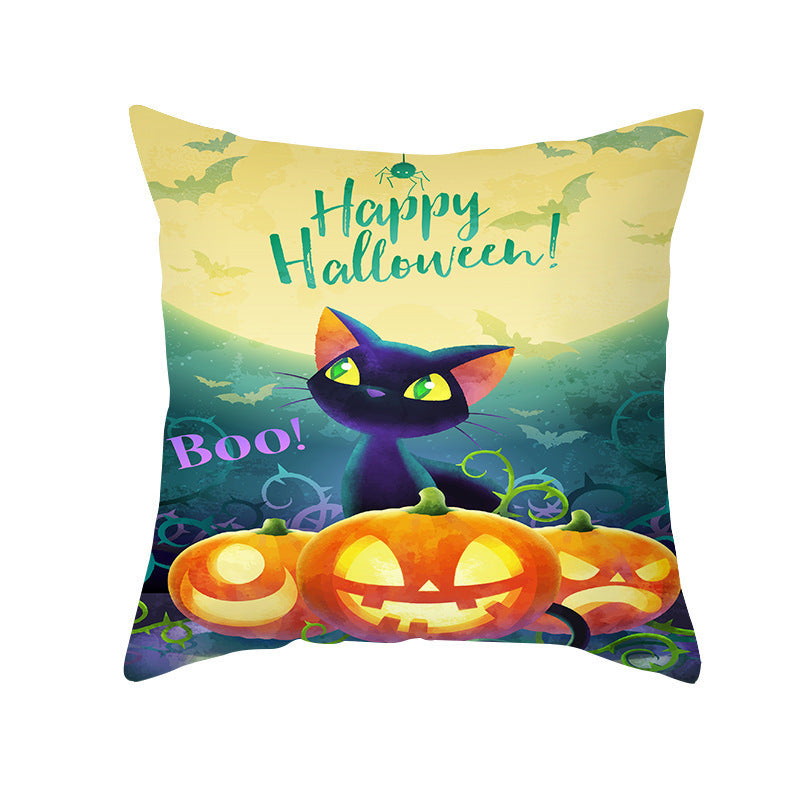 Halloween Pillowcase Pumpkin 🎃 – decorative pillow cover for holiday season