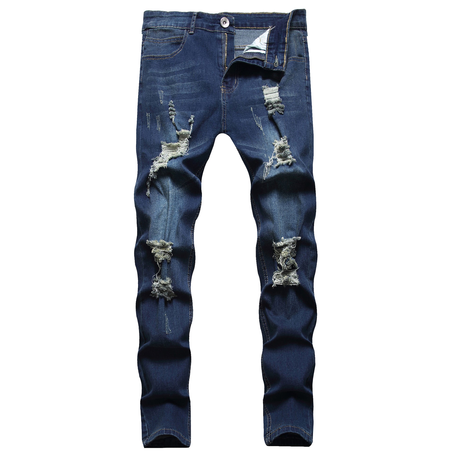 Men’s Ripped Slim Fit Jeans
