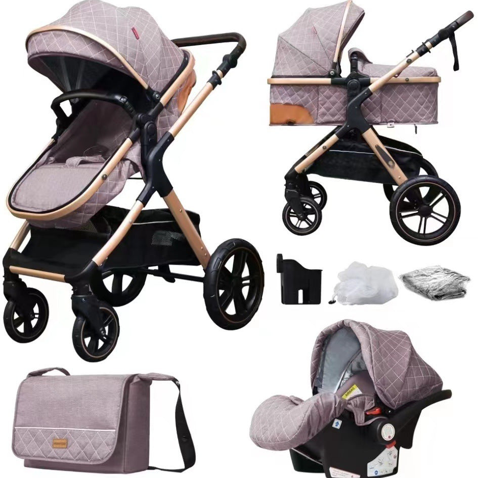 Lightweight Folding Baby Stroller
