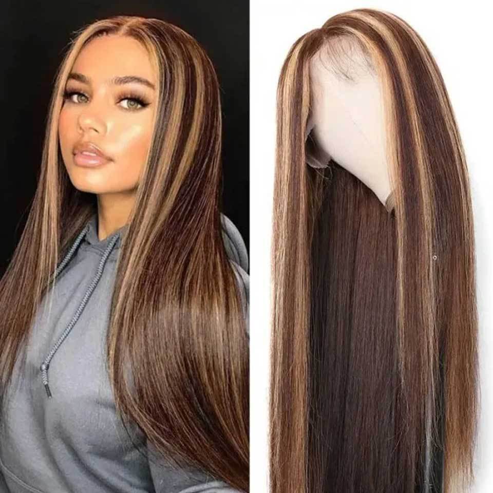 4/27T Human Hair Lace Wig