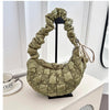 Fashion Pleated Clouds All-match Bubble Underarm Bag