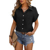 Loose Fit Short Sleeve Top