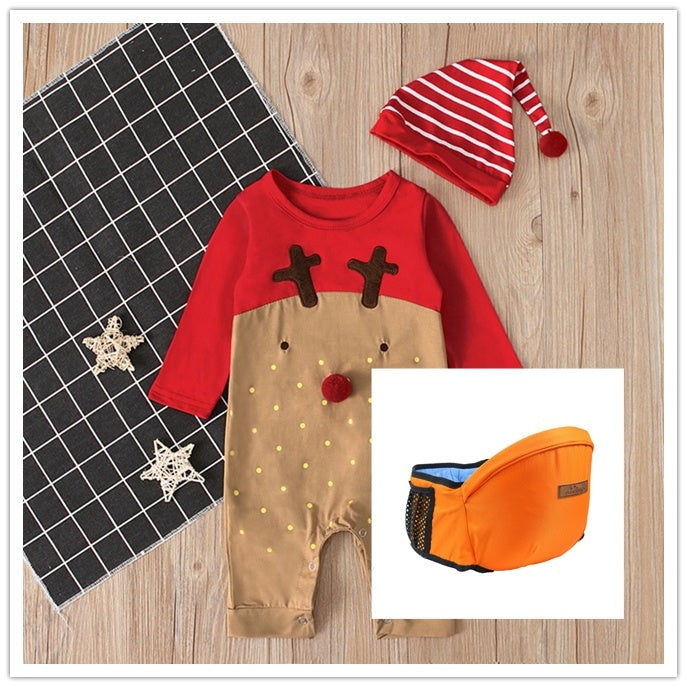 Christmas Deer Romper perfect baby holiday outfit