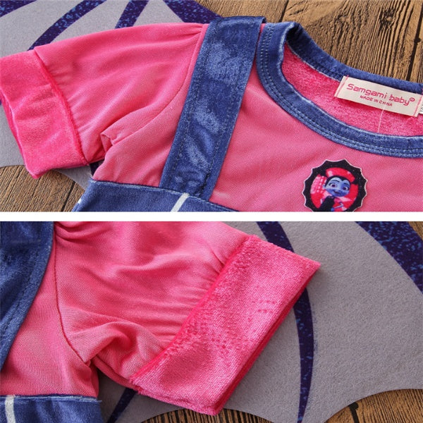 Halloween Dresses close-up of cotton fabric texture