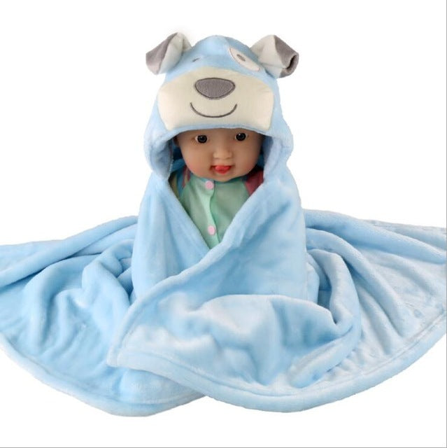Baby Hooded Fleece Bath Towel