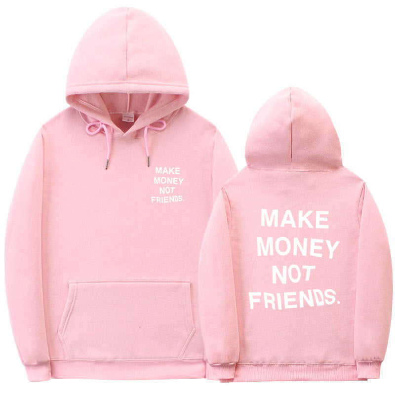 Trendy Fleece Pullover Hoodie