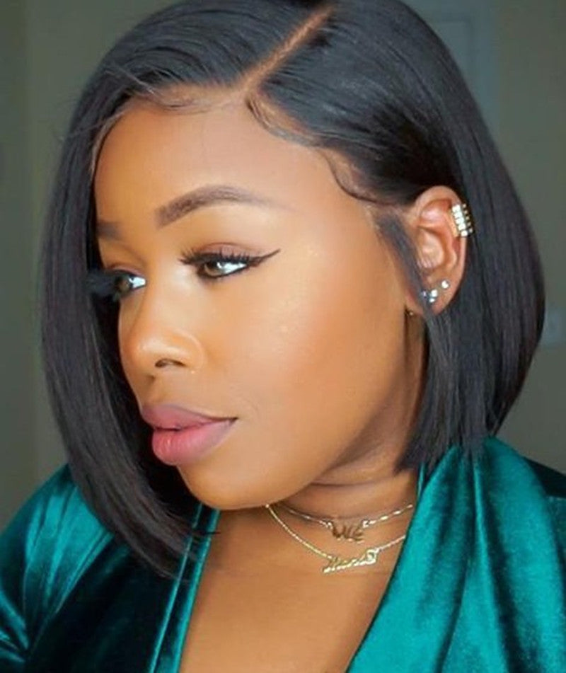 Short Blonde Wig Natural Look 30cm heat-resistant fiber hair