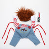 Funny Halloween Dog Costume polyester material close-up view