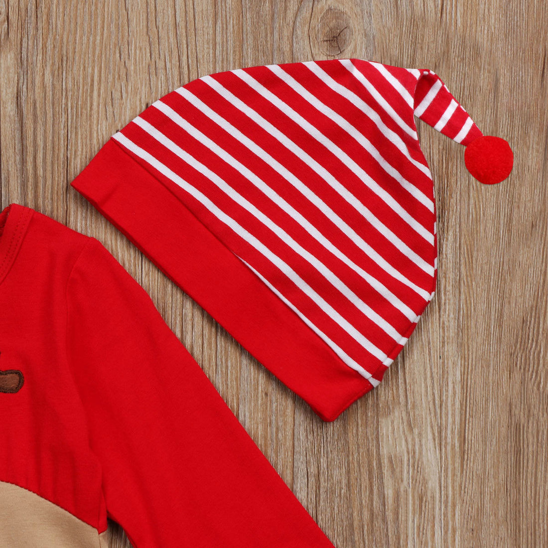 Christmas Deer Romper perfect for festive photos