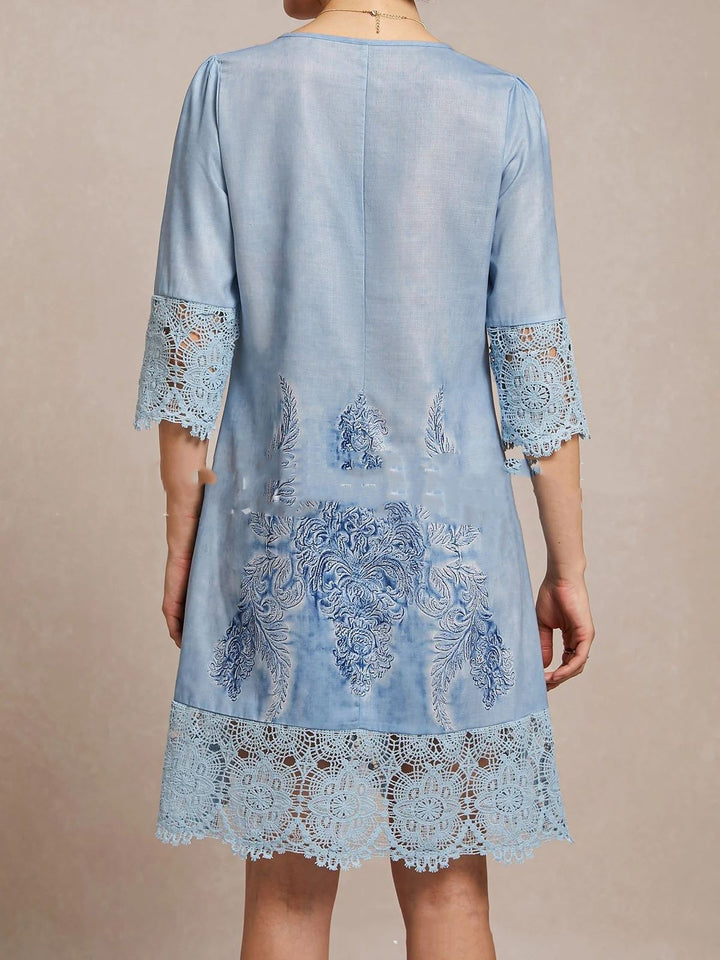 Floral Lace Summer Dress