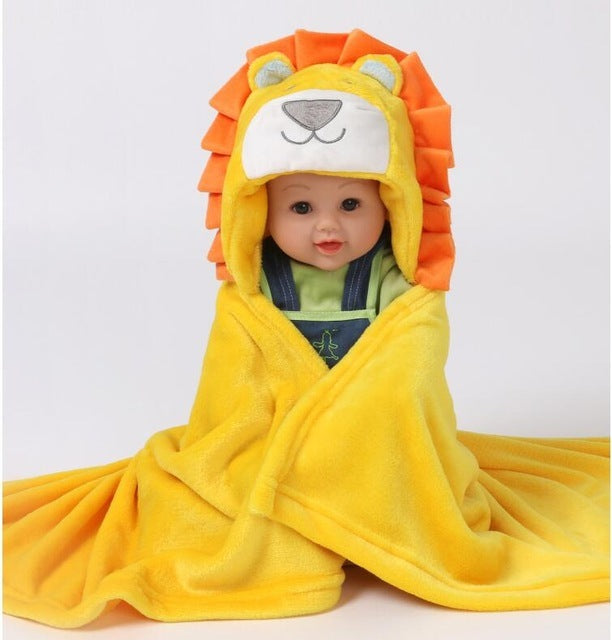 Baby Hooded Fleece Bath Towel