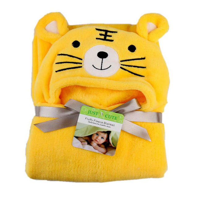 Baby Hooded Fleece Bath Towel
