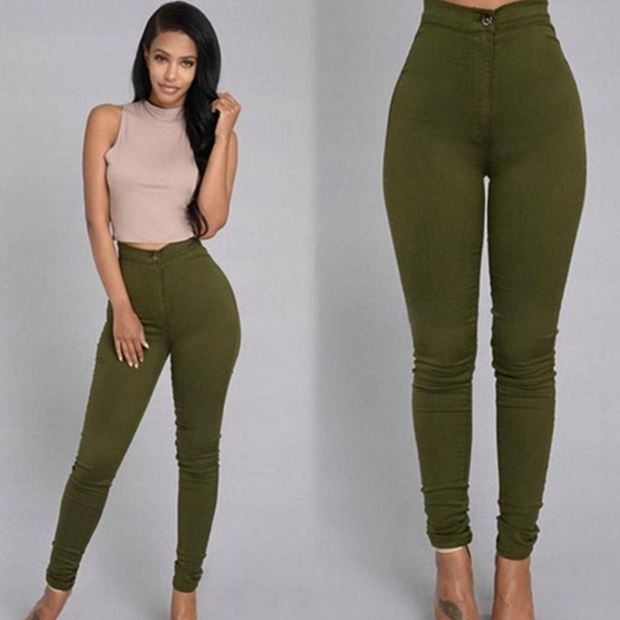 Women’s Elastic Denim Leggings